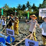 Tanam padi perdana PM-AAS di Parepare bersama Wali Kota Tasming Hamid dan Kapolres Parepare