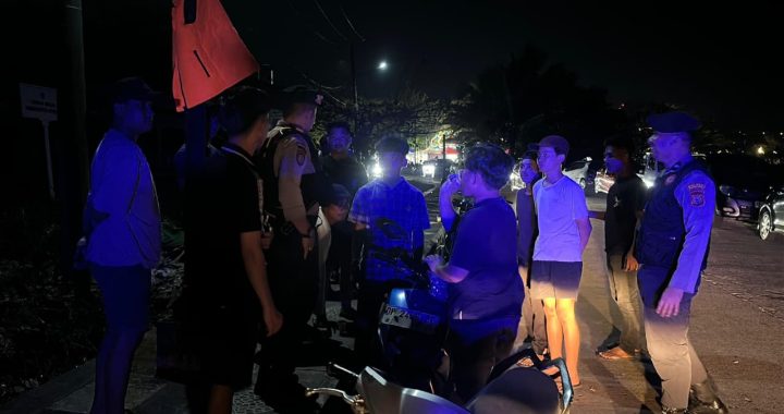 DIMTAQ Polres Parepare: Patroli Malam Berujung Dialog dengan Kelompok Anak Muda