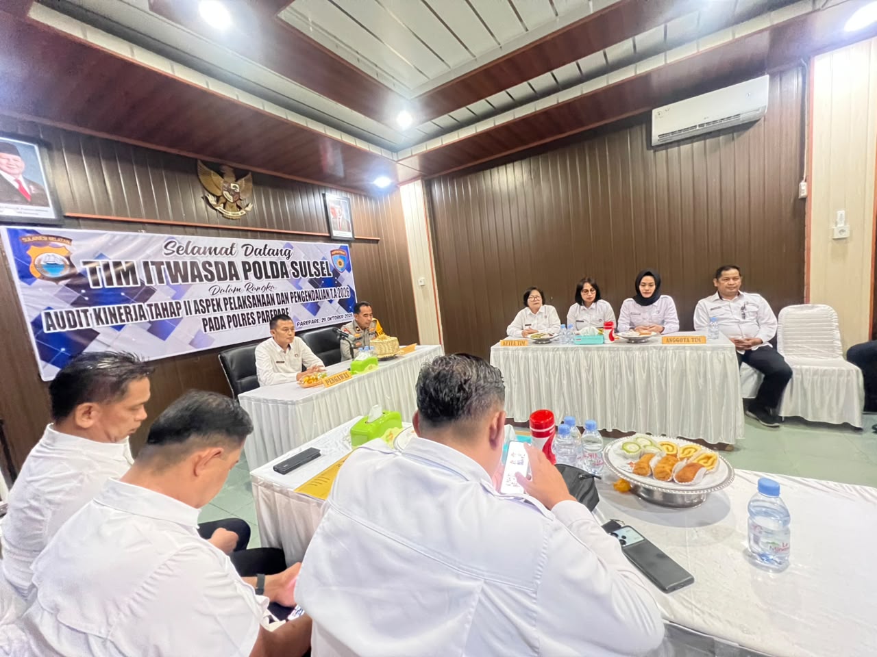 Akuntabilitas Polres Parepare Diuji, Audit Kinerja Menyasar Empat Bidang Utama