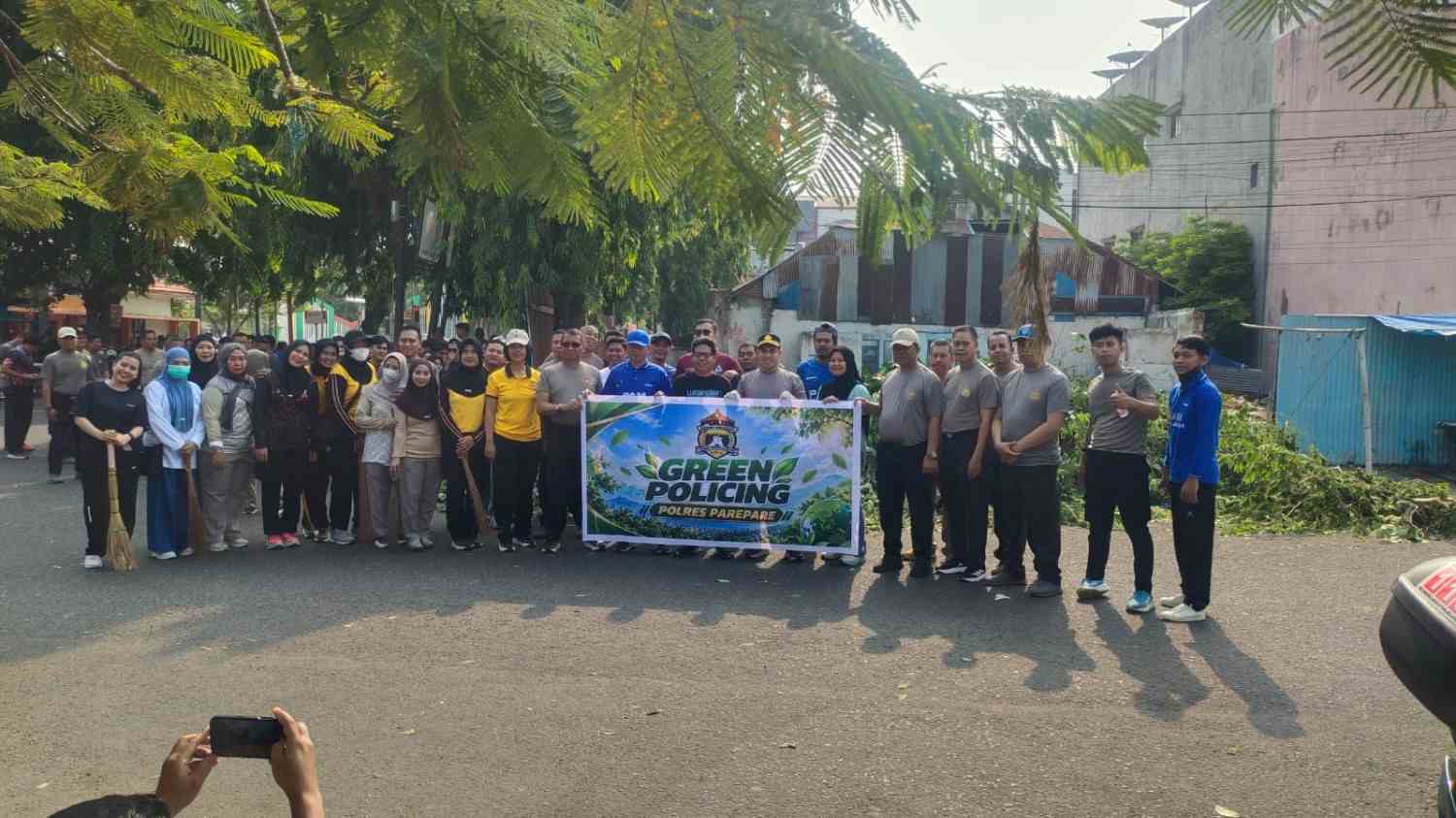 Green Policing Polres Parepare Bukan Cuma Soal Sampah, Ini Pesan di Baliknya